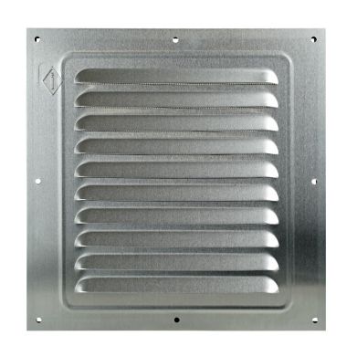 Grade De Ventilação Em Alumínio 25 X 25 - Anti Inseto