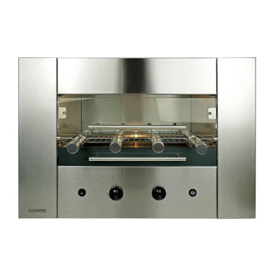 Churrasqueira a Gás de Embutir Alta - 4 Espetos